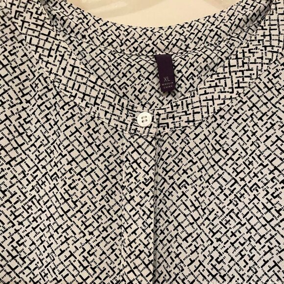 NYDJ BLOUSE NOT YOUR DAUGHTER'S JEANS - Picture 3 of 7